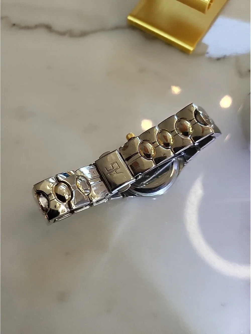 Vtg Chalisson Womans Watch New Battery 28mm 6.25